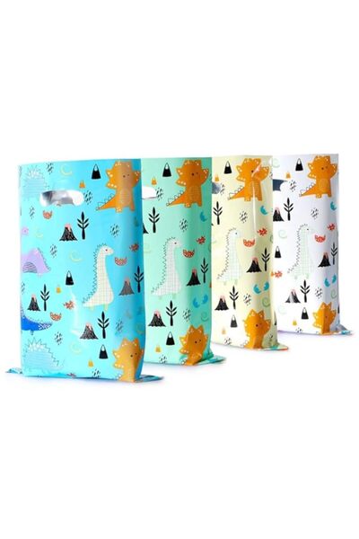 Generic QYINXIU 40 Pcs Plastic Party Favor Bags, Thicker Plastic Party Candy Bags With Handles For All Kind