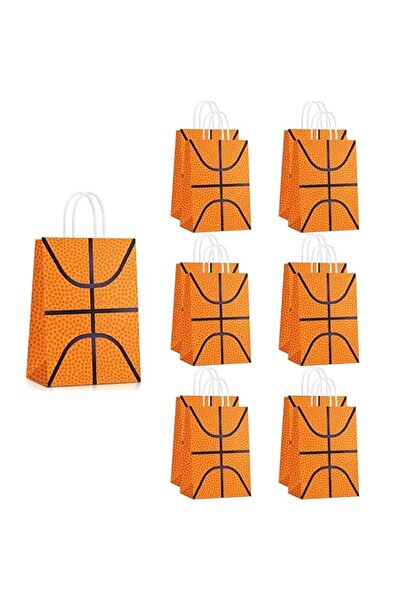 Generic 12Pcs Basketball Party Bags, Baseball Gift, Goodie Favor Basketball Treat Candy Goody Decorations B