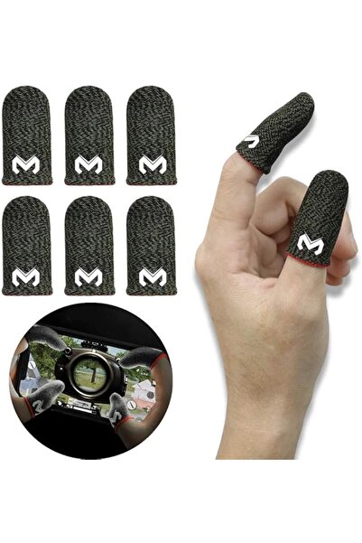 Other أكمام أصابع الألعاب لأجهزة التحكم المحمولة - حساسية عالية، مضادة للتعرق، قابلة للتهوية (3 أزواج)