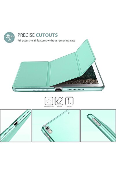 PROCASE جراب نحيف وخفيف الوزن لجهاز iPad Air 3 (10.5)/iPad Pro 10.5 (2017) - أخضر نعناعي