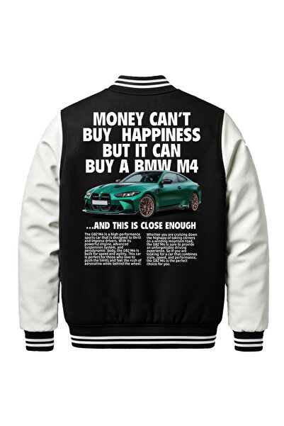 Edizen Bmw M4 G82 Competition Bomber Kolej Ceketi Unisex Oversize