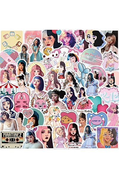 Generic 50 Cute Waterproof Vinyl Stickers (Pink)