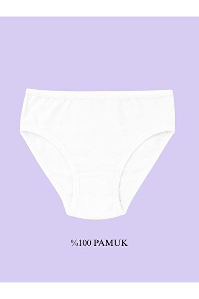Zekids Girl's Cotton Piped Panties