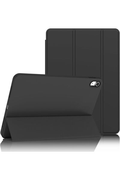 Zoe Slim Hard Back Case with Auto Wake/Sleep for iPad 11 (A16, 2025) & iPad 10.9 (2022) - Black
