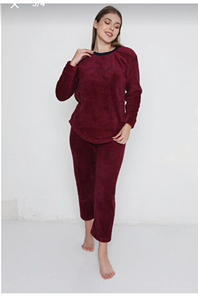 FAMES PİJAMA Thick winter fleece pajamas