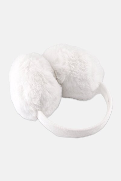 Laundry by Shelli Segal Women Faux Fur Earmuff, White