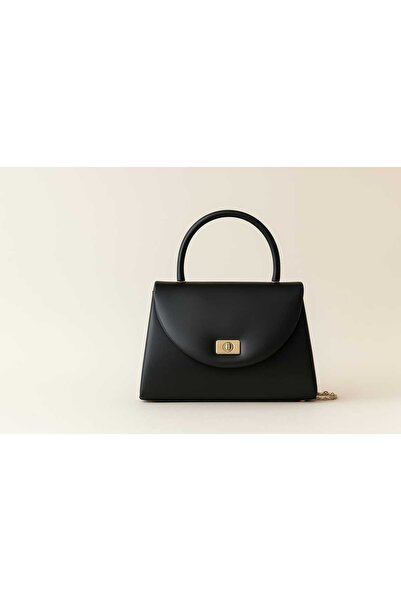 Mimoza Women's Hand Shoulder Bag - Mini Stylish with Gold Chain Strap Detail