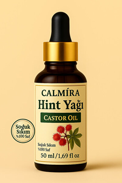 CALMİRA Hint Yağı 20ml. / %100 Saf & Katkısız / Hekzan içermez / Castor Oil /...