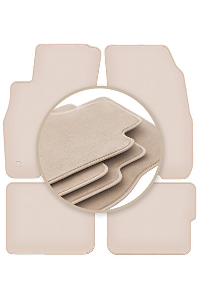 Other Covorașe bej PREMIUM pentru: Fiat Grande Punto hatchback 2005-2009