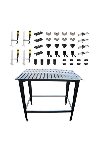 Strong Hand Tools Kit profesional masă de sudură + 40 accesorii pentru fixare...