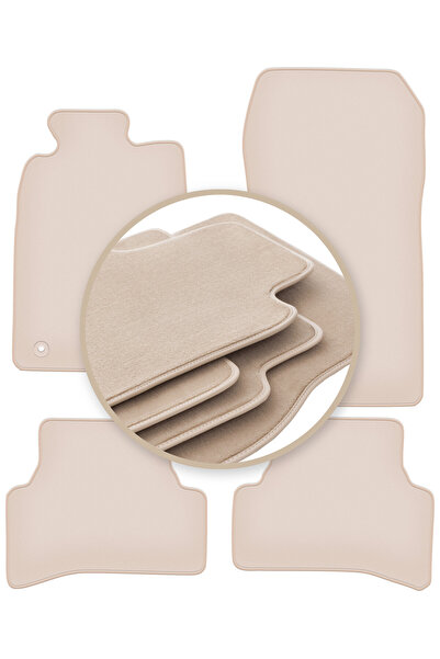 Other Covorașe bej PREMIUM pentru: Mercedes CLK W208 coupe 1997-2003