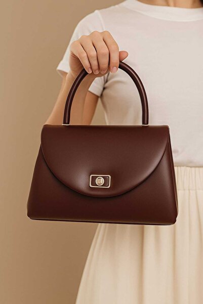 Mimoza Women's Hand Shoulder Bag - Mini Stylish with Gold Chain Strap Detail