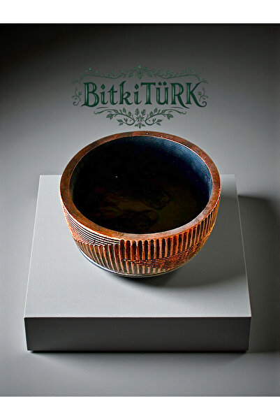 BitkiTÜRK Beton Antik Mısır Saksı ve Altlığı bonsai çiçek saksısı