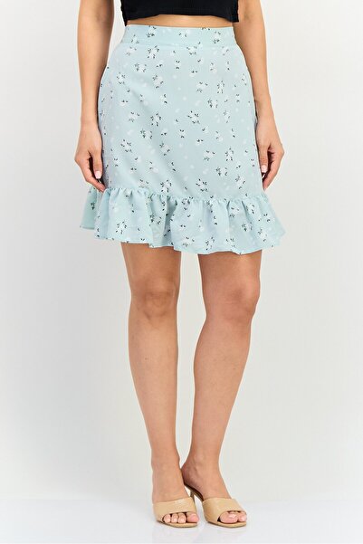 DOROTHY PERKINS Women Floral Pattern Mini Skirt, Multicolor