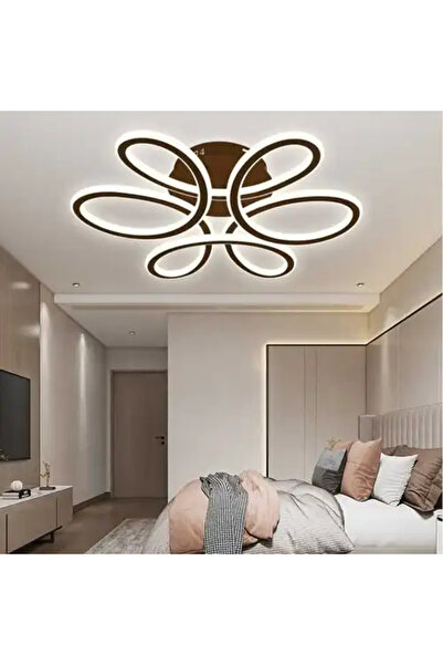 LED CONCEPT LED chandelier with three types of light, remote control, adjustable intensity, 230W, 45x45x14cm