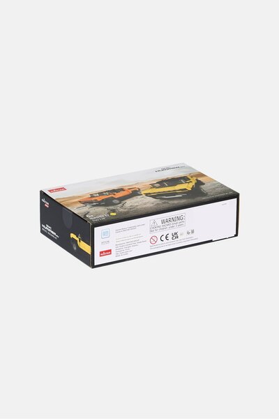 Rastar GMC Hummer EV Static Building Kit 431 Pcs, Yellow