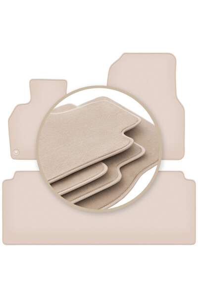 Other Covorașe bej PREMIUM pentru: Renault Espace IV monovolum 2002-2014