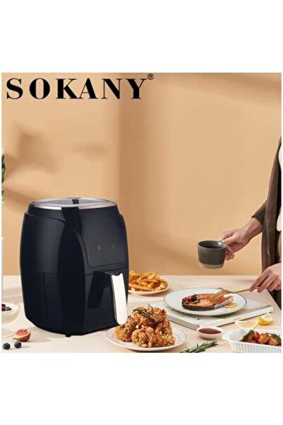 SOKANY Sk-3011, Digital Oil Free Pan, 1500 Watt, 5.0 Liter