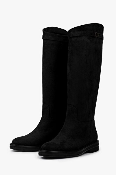 Shoeberry Γυναικείες μπότες Valen Black Suede