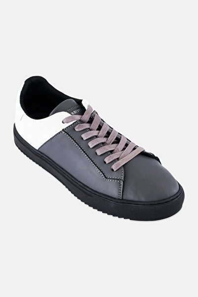 Cerruti 1881 Men Leather Upper Lace Up Casual Shoes, Multicolor