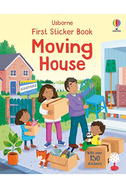 Usborne First Sticker Book Moving House