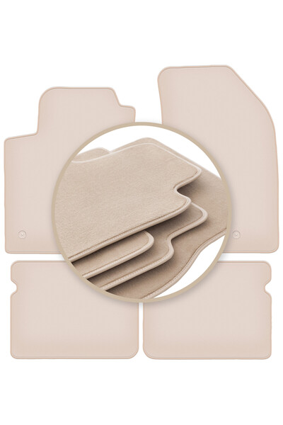 Other Covorașe bej PREMIUM pentru: Fiat Bravo II hatchback 2007-2012