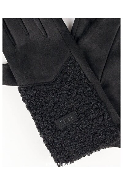 PIECE SIGNATURE قفازات فاخرة للنساء (95% بوليستر 5% سباندكس)