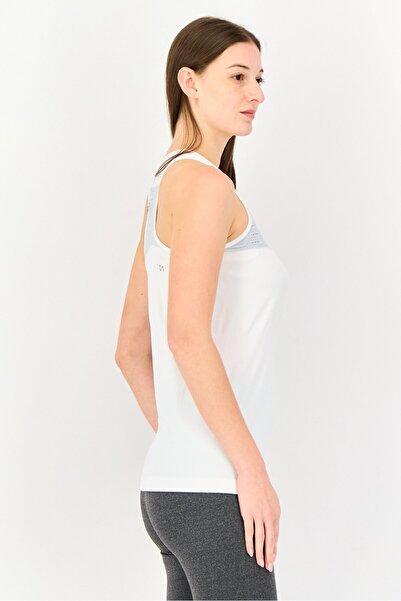 Asics Women Sportswear Fit Brand Logo Sleeveless Training Tank Top, White