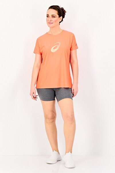 Asics Women Sportswear Fit Short Sleeve Running T-Shirt, Tomato