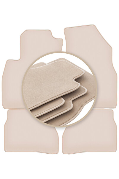 Other Covorașe bej PREMIUM pentru: Fiat Doblo II 2009-2020