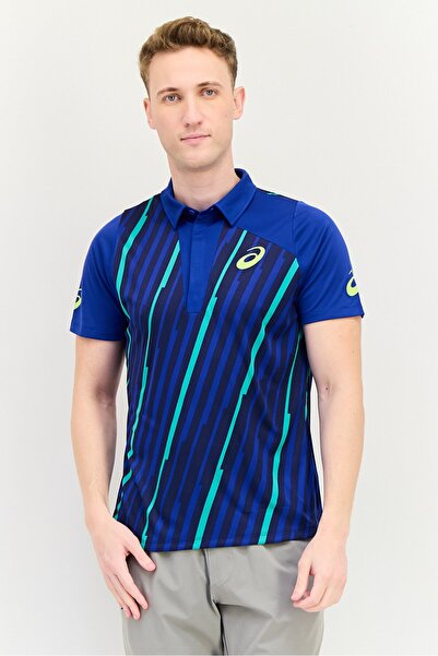 Asics Men Sportswear Fit Training Polo Shirt, Multicolor