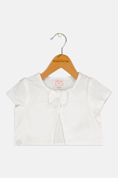 Sergent Major Toddlers Girl Embroidered Blouse, White