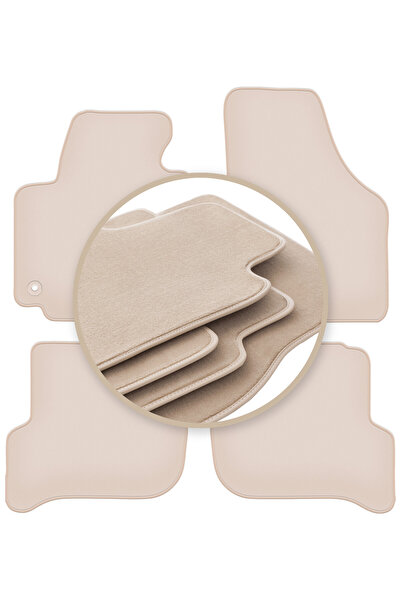 Other Covorașe bej PREMIUM pentru: Volkswagen Golf Plus monovolum 2005-2014