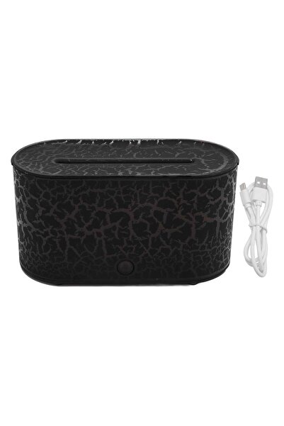 Akfa Renkli Alev Yangın Hava Nemlendirici Difüzör Gece Lambası Sessiz Aromate...