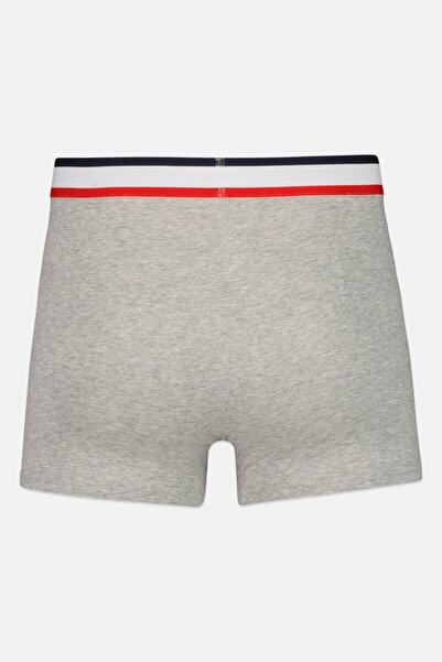 RBX Men 3 Pcs Brand Logo Boxer Brief, Black/Grey/White