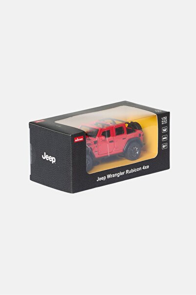 Rastar 1/32 Scale Jeep Wrangler Rubicon Diecast Car, Red
