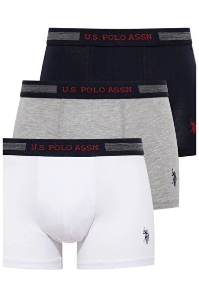 U.S. Polo Assn. Men's Licensed 3-Piece Boxer Set (Boxed)