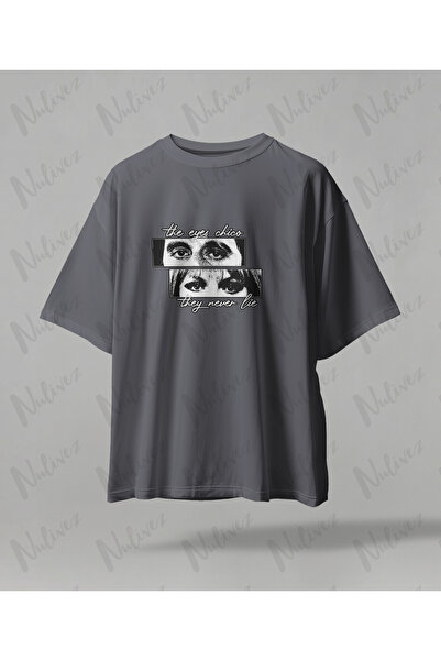 Nulivez تي شيرت كبير الحجم للجنسين بتصميم ألك باشينو مطبوع عالي الجودة