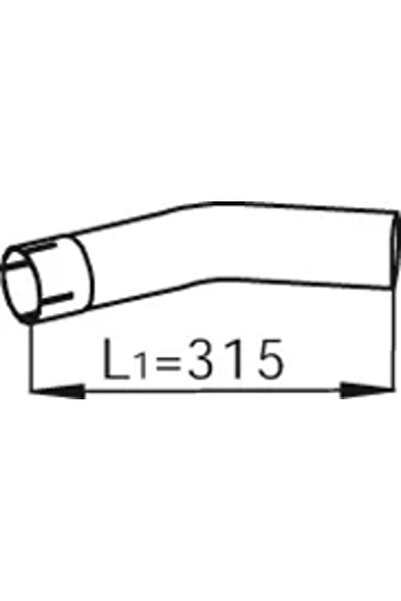 Dinex Racord Evacuare Spate Iveco Daily 3 Caroserie/Daily 3 Platou / Sasiu/Da...