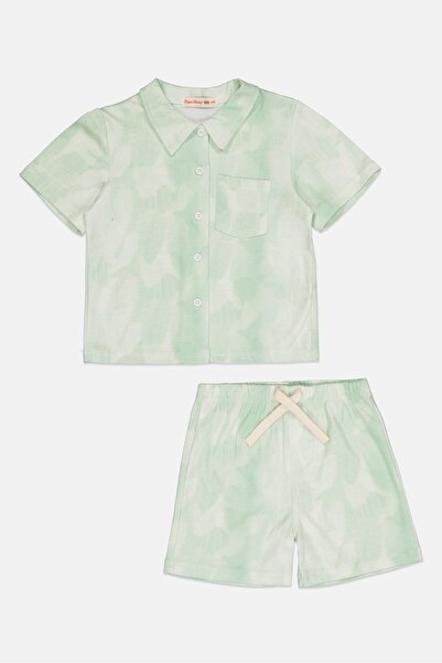 English Laundry Toddlers Boy 2 Pieces Tie Dye Shirt With Bottom Set, Multicolor