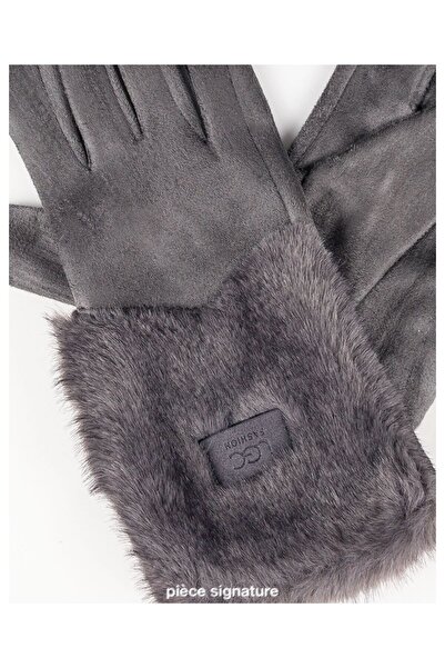 PIECE SIGNATURE قفازات فاخرة للنساء (95% بوليستر 5% سباندكس)