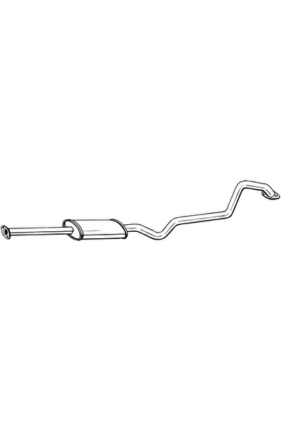 BOSAL Toba Esapamet Intermediara Nissan Almera 2 2002-2006