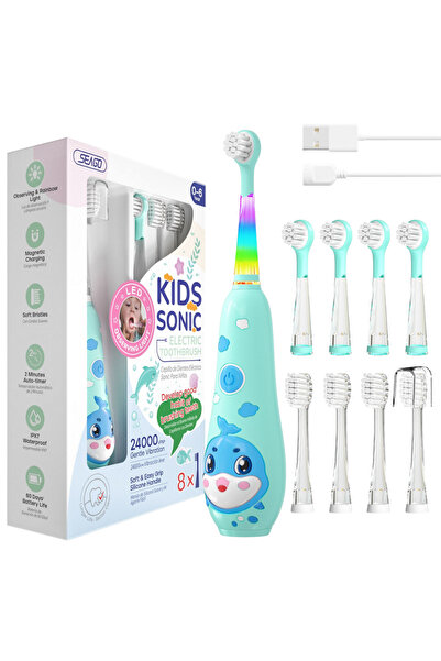 DANESSO Sonic Electric Toothbrush, Danesso® Oral, For Children, 24,000 Pulses, 0-6 Years, Blue