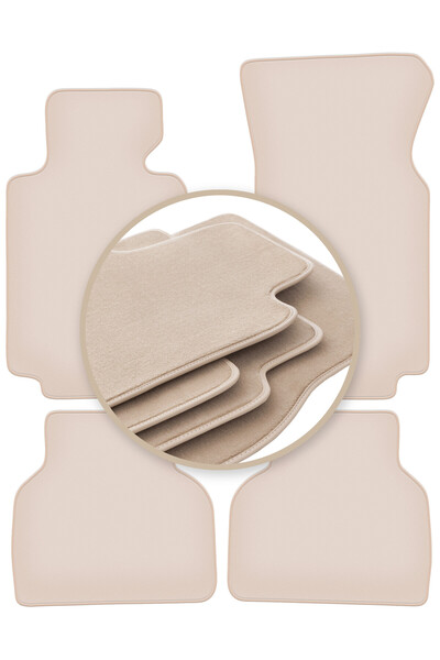 Other Covorașe bej PREMIUM pentru: BMW 7 E38 sedan 1994-2001