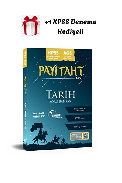 Doktrin Yayınları 2026 KPSS AGS Payitaht Tarih Soru Bankası + 1 KPSS Deneme Hediyeli