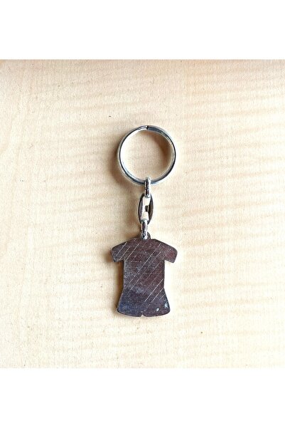 SANAT TACİRİ Black and White Keychain Forma Themed Keychain