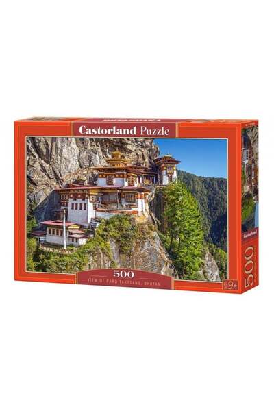 Castorland Puzzle 500 piese Vedere din Paro Taktsang, Bhutan 53445