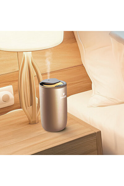 IMKER Aparat odorizant profesional auto, casa, birou AromaLUX XS02.AC PLUS, Auriu Cappuccino
