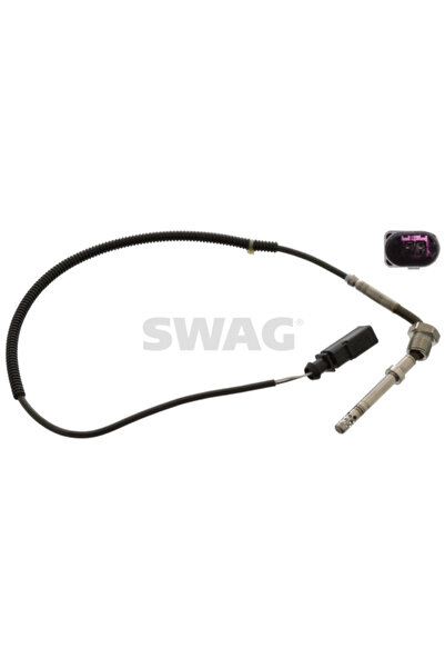 SWAG Senzor Temperatura Gaze Evacuare Dupa Compresor Gaze Esapament Audi A6 C...