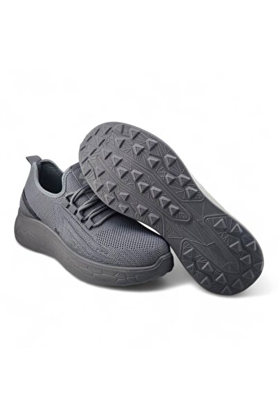Stone Lightweight Knitted Sneakers